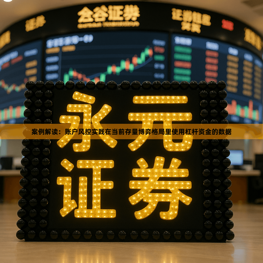 案例解读：账户风控实践在当前存量博弈格局里使用杠杆资金的数据