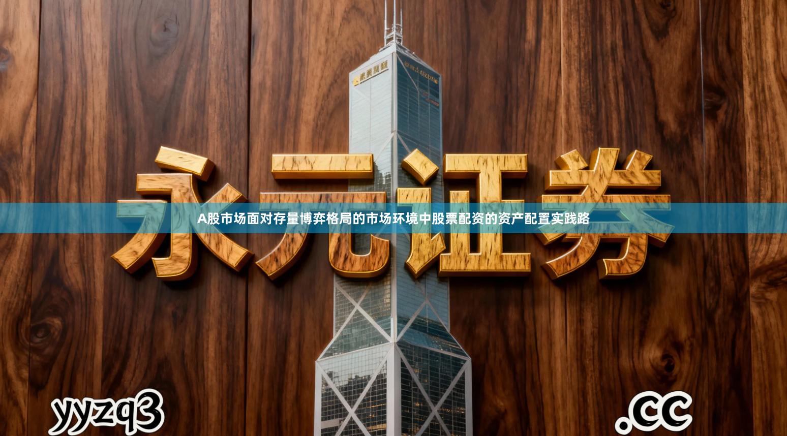 A股市场面对存量博弈格局的市场环境中股票配资的资产配置实践路