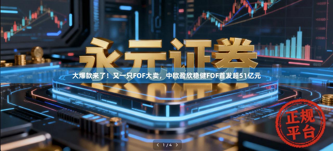 大爆款来了！又一只FOF大卖，中欧盈欣稳健FOF首发超51亿元